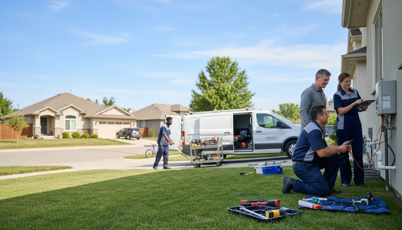 Tankless water heater service in Sciota, PA